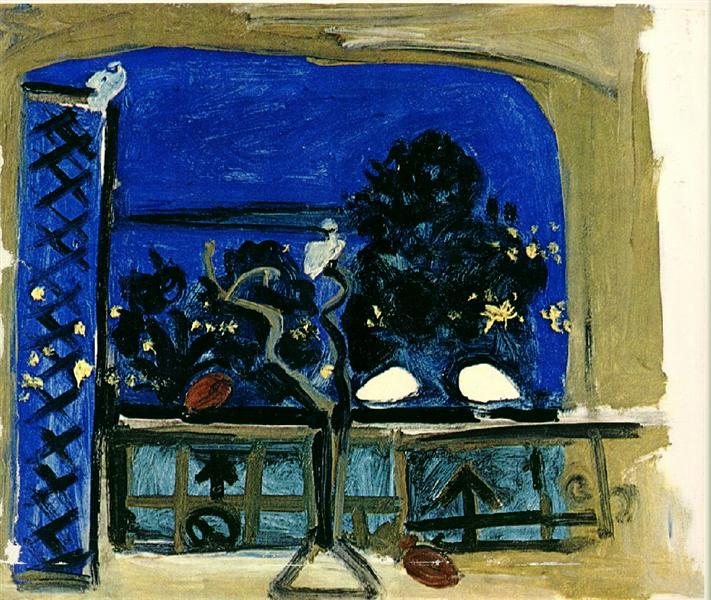 Pablo Picasso Paintings Studio Pigeons Perch Les Pigeons Perches